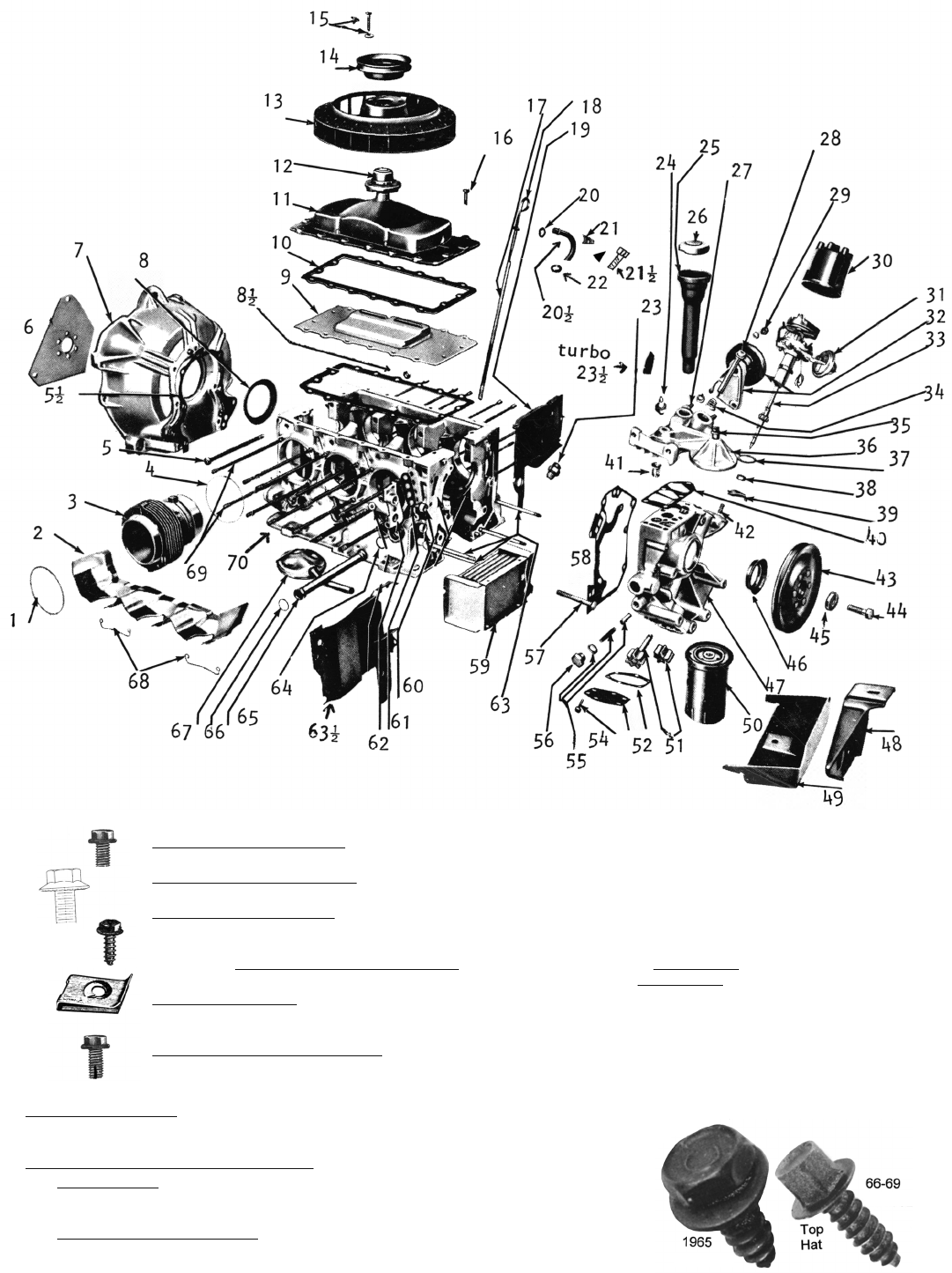 Chevy Engine Parts Diagram